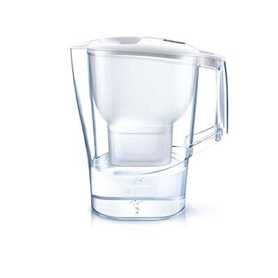 CARAFFA ALUNA BIANCA NUOVA EDIZIONE BRITA