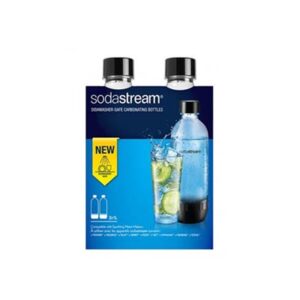 SET 2 BOTTIGLIE UNIVERSALI PVC 1 L SODASTREAM