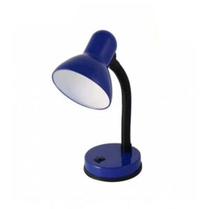 LAMPADA DA TAVOLO ORIENTABILE BLU VELAMP