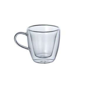 SET 2 TAZZE DA CAFFE ATOM  IN VETRO BOROSILICATO  DI.MO