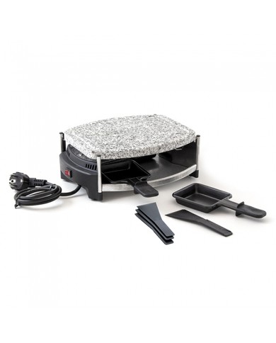 PIASTRA RACLETTE OVALE CON PIETRA EVA