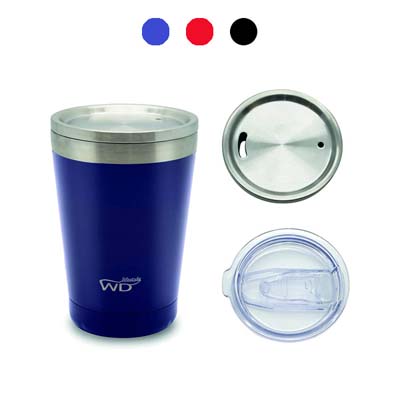 TAZZA TERMICA INOX COLORI ASSORTITI WD