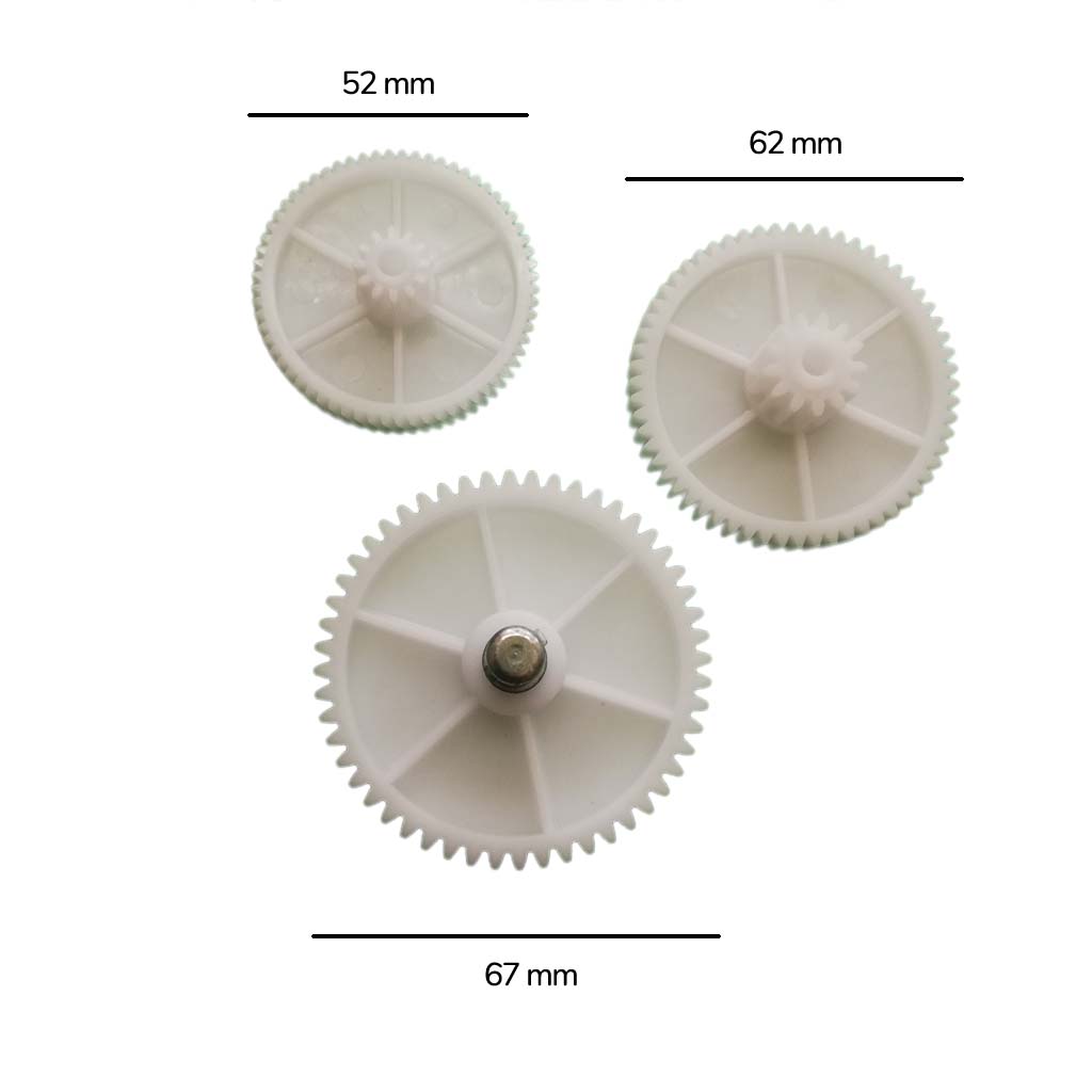 SET 3 PZ INGRANAGGI PER MOTORE PASTADRIVE - MARCATO