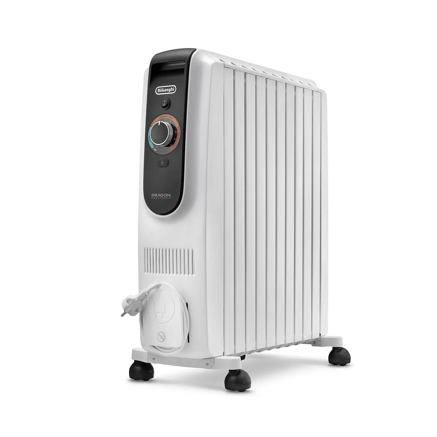Radiatore a Olio 2500 W Dragon EasyTronic TRD51025 DE LONGHI